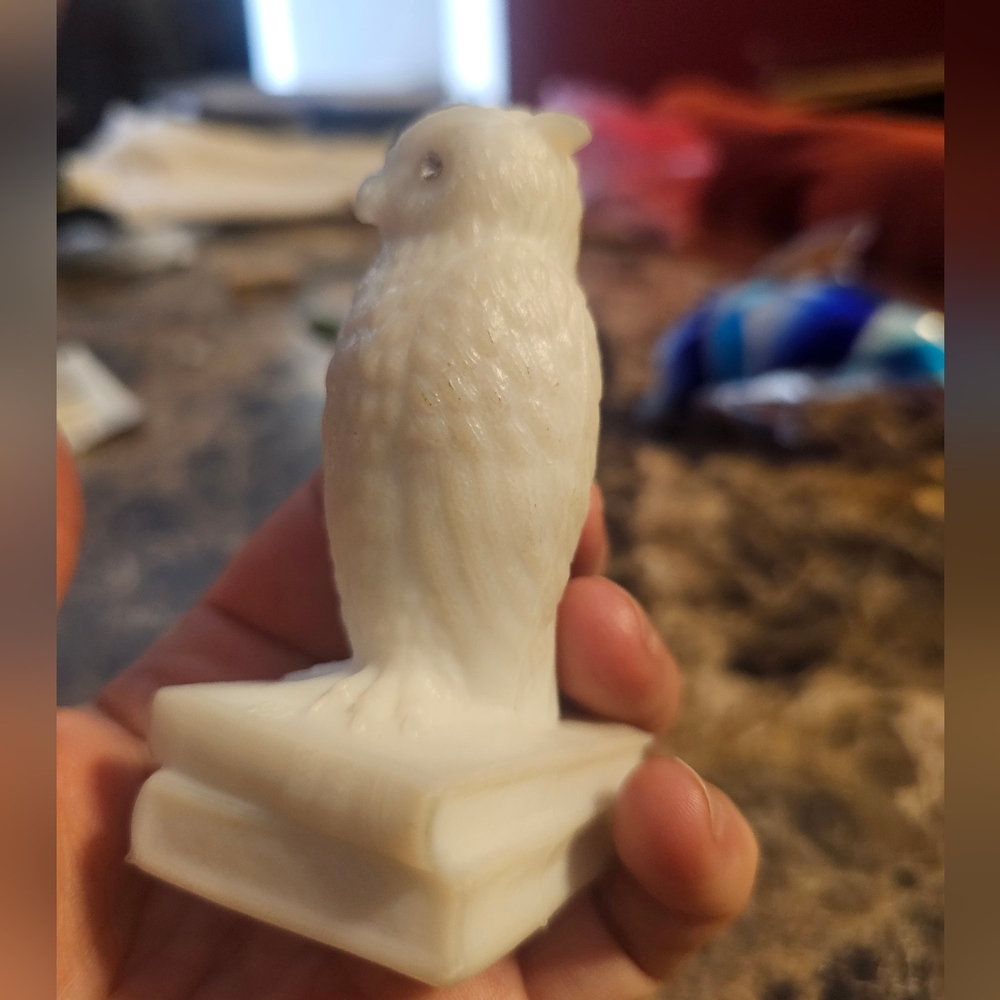 Westmoreland Milk Glass Owl Figurine - Picture 4 of 5